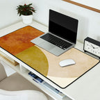 organic shapes abstract boho 4 Desk Mat Gallery Image 2