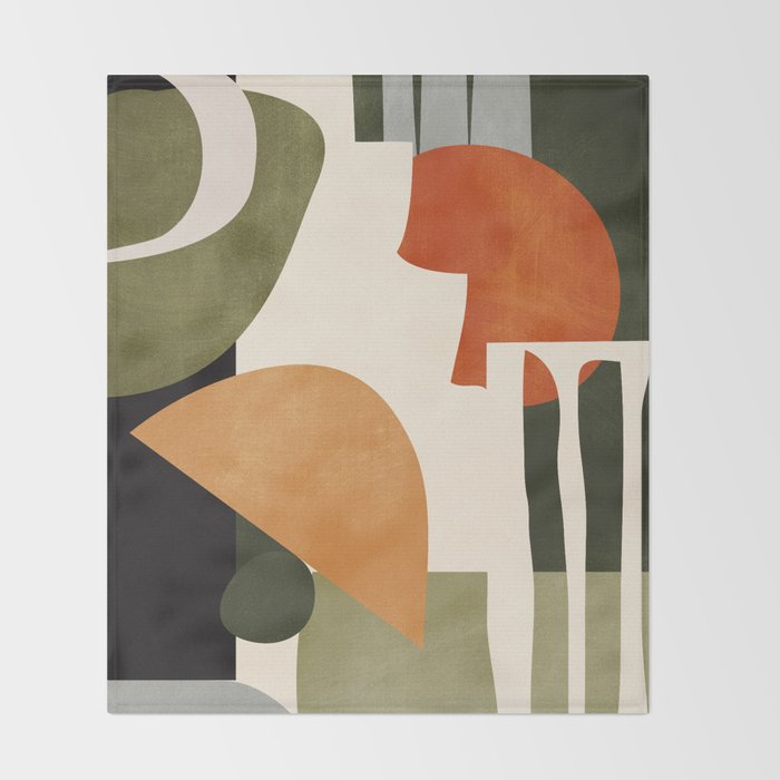 Abstract Art 42 Throw Blanket Gallery Image 2