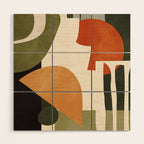 Abstract Art 42 Wood Wall Art Gallery Image 1