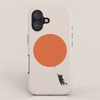 Cat Landscape 182: Sun Balloon iPhone Case Gallery Image 1