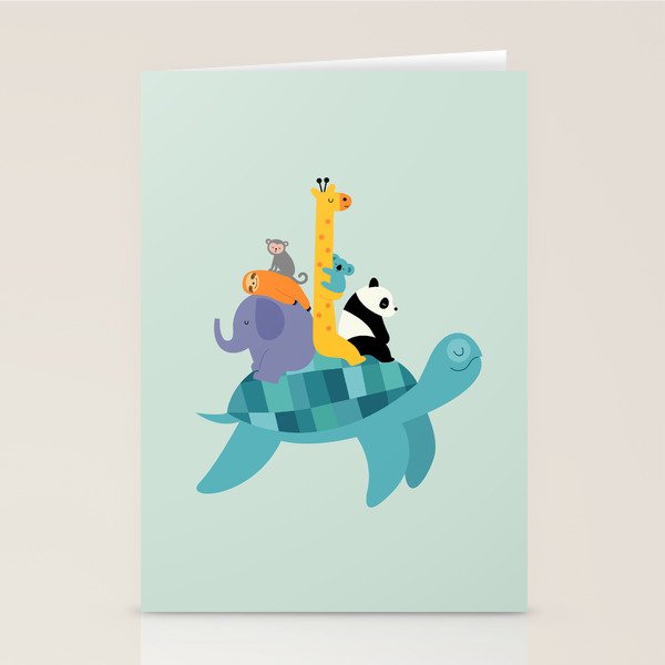 Travel Together Stationery Card Gallery Image 2