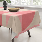 Modern geometric shapes 57 Tablecloth Gallery Image 3