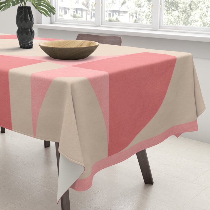Modern geometric shapes 57 Tablecloth Gallery Image 3