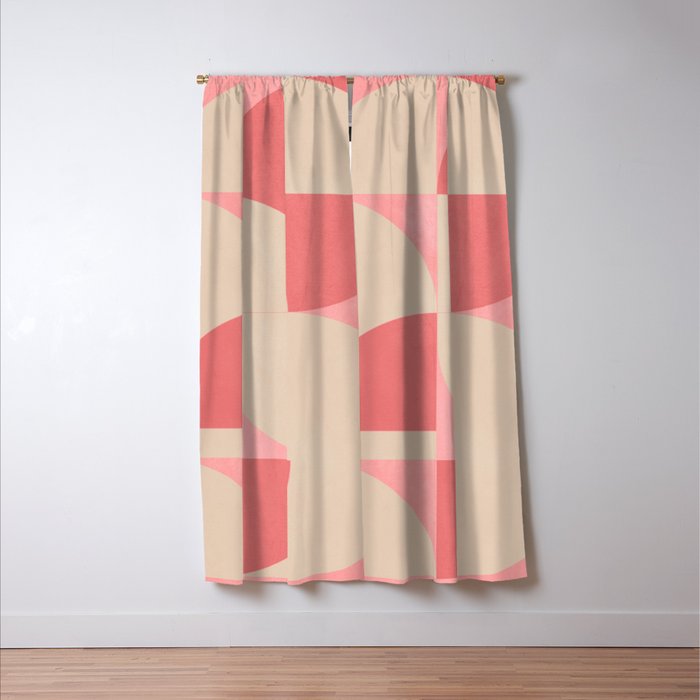 Modern geometric shapes 57 Window Curtain Gallery Image 3
