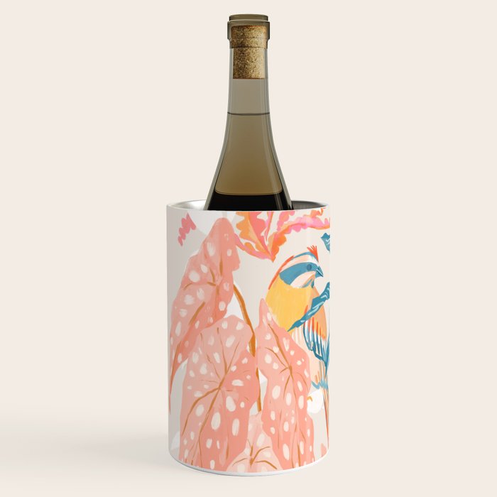 Birds and Plants Wine Chiller Gallery Image 2