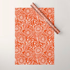 Rust Coneflowers Wrapping Paper Gallery Image 1