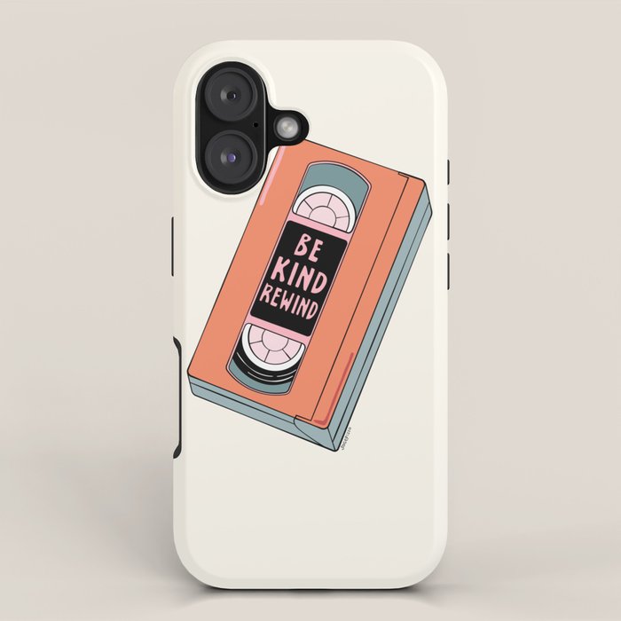 BE KIND, REWIND iPhone Case Gallery Image 1