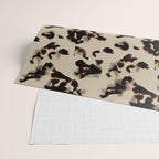 Chic Tortoise Shell on Ivory Wrapping Paper Gallery Image 2