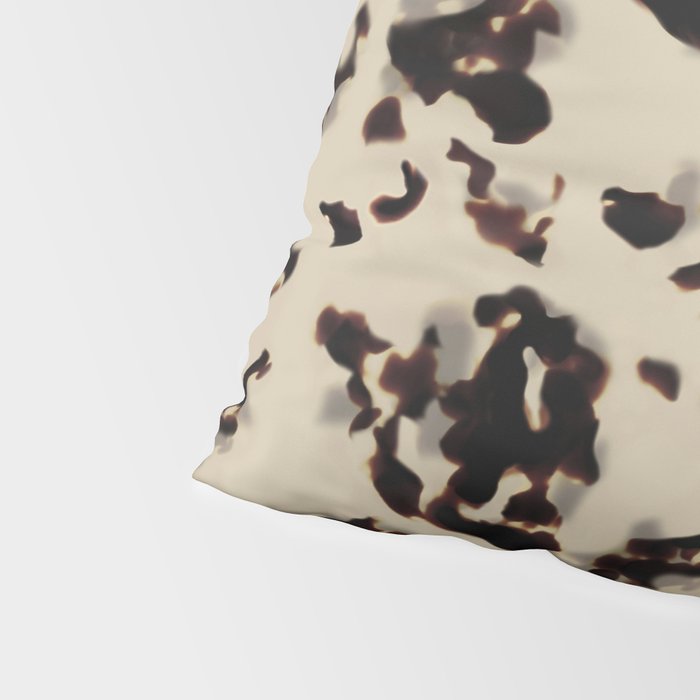 Chic Tortoise Shell on Ivory Pillow Sham Gallery Image 4