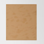 Desert Sands: Camel Skin Hue and Leather Style Throw Blanket Gallery Image 2