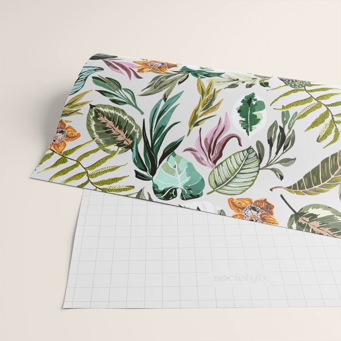 Wild colorful jungle FN7 Wrapping Paper Gallery Image 2
