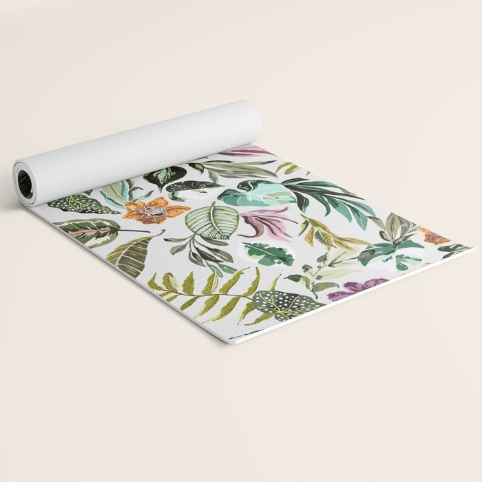 Wild colorful jungle FN7 Yoga Mat Gallery Image 2