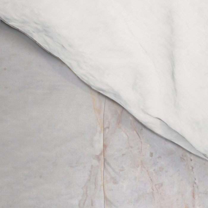 White Italian Marble & Gold Comforter Gallery Image 4