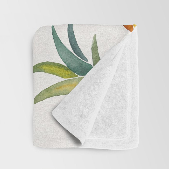 Pineapples Throw Blanket Gallery Image 3