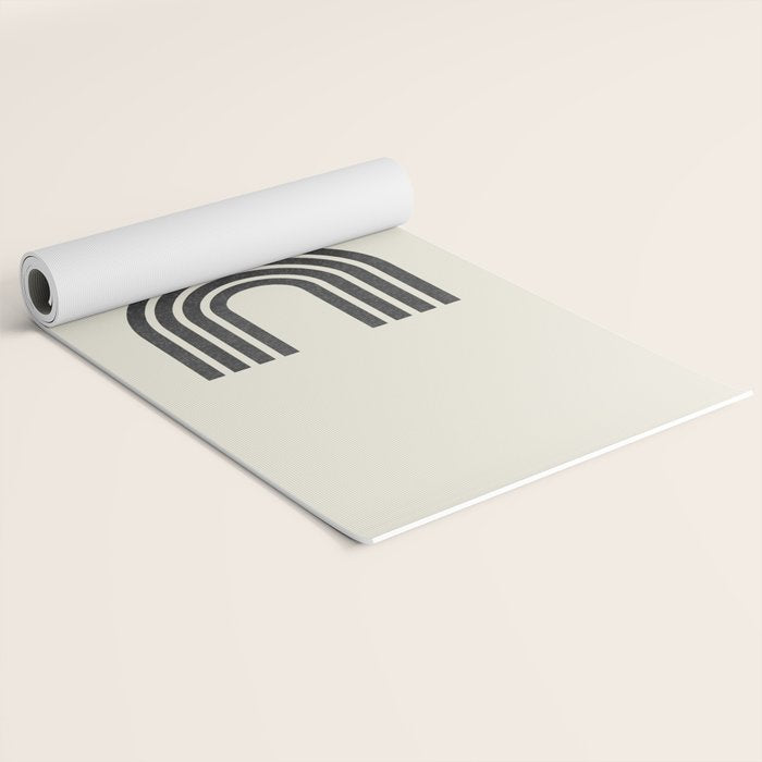 Mid century modern - half sun arch Yoga Mat Gallery Image 2