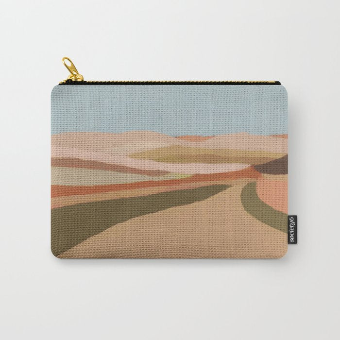 On the Road #2 Carry All Pouch Gallery Image 1