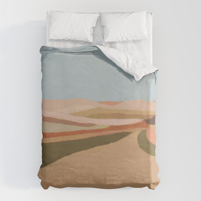 On the Road #2 Duvet Cover Gallery Image 6