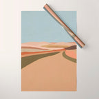 On the Road #2 Wrapping Paper Gallery Image 1