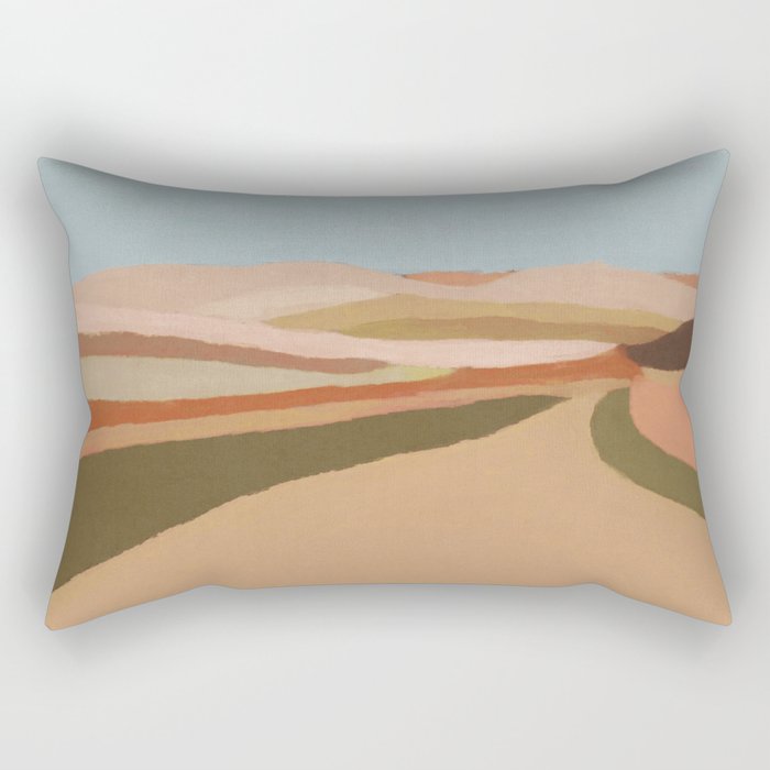 On the Road #2 Rectangular Pillow Gallery Image 1