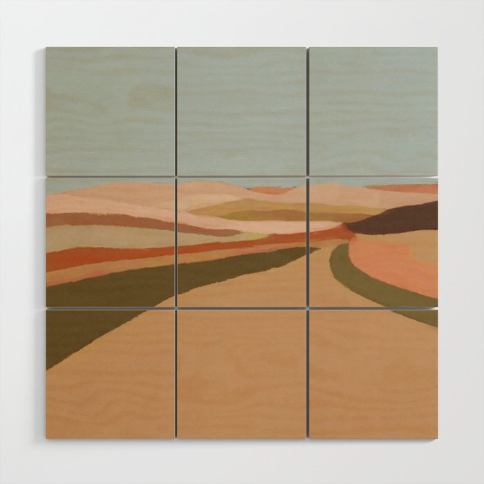 On the Road #2 Wood Wall Art Gallery Image 1