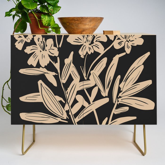Minimalist Flowers  Credenza Gallery Image 1