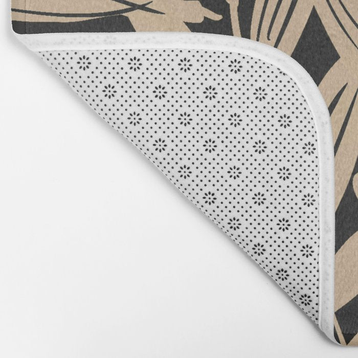 Minimalist Flowers  Bath Mat Gallery Image 2