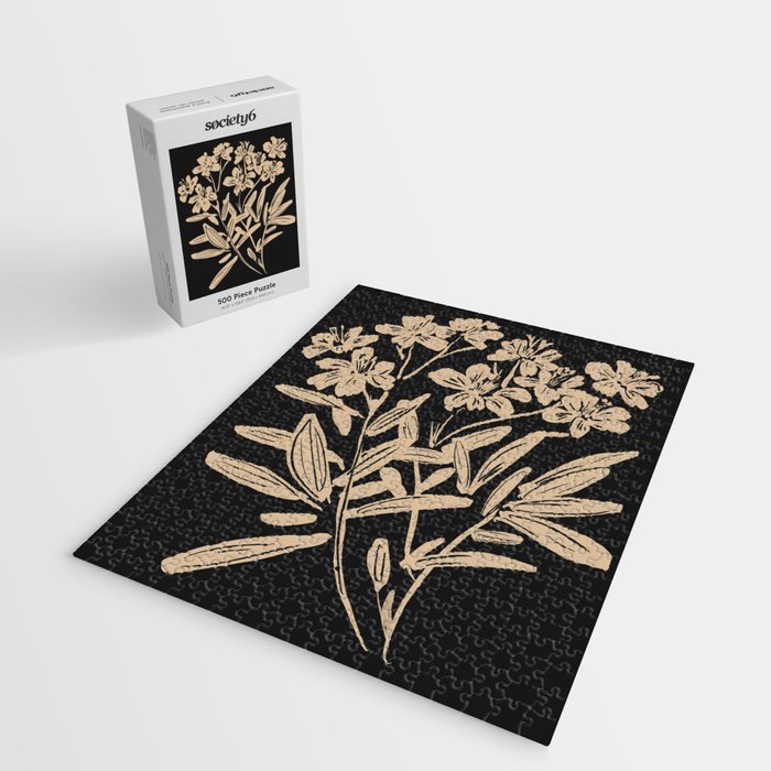 Minimalist Flowers  Jigsaw Puzzle Gallery Image 2