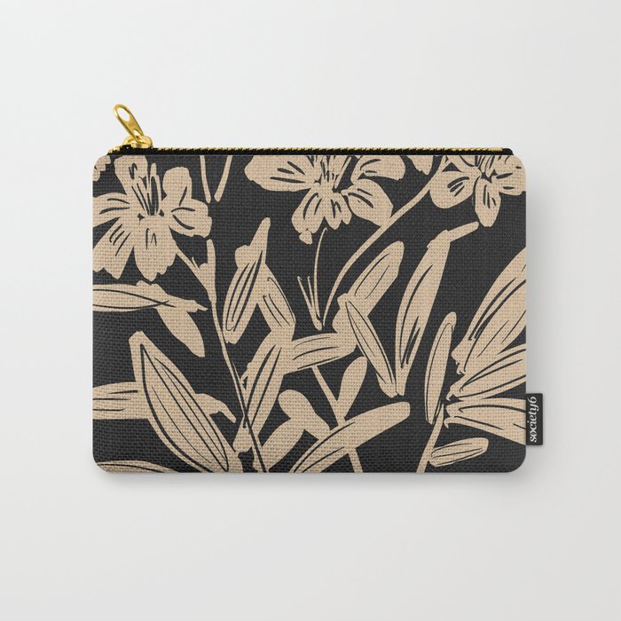 Minimalist Flowers  Carry All Pouch Gallery Image 1
