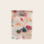 Abstract Watercolor Dreamy Autumn Painting Romantic Botanica Wall Hanging Gallery Image 1