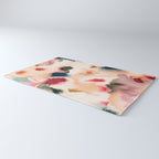 Abstract Watercolor Dreamy Autumn Painting Romantic Botanica Rug Gallery Image 3