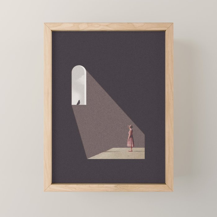 Enlighten me Mini Art Print Gallery Image 1