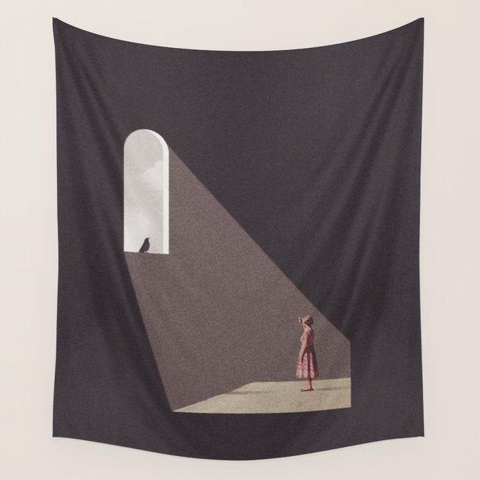 Enlighten me Wall Tapestry Gallery Image 4