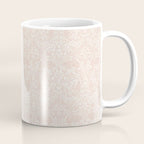 William Morris Brer Rabbit Faded Sea Pink Vintage Pattern Coffee Mug Gallery Image 1