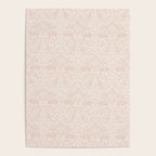William Morris Brer Rabbit Faded Sea Pink Vintage Pattern Poster Gallery Image 4