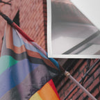 Pride Flag City Photo Wall Tapestry Gallery Image 3