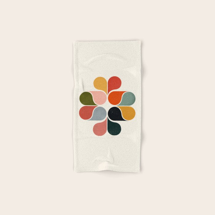 Abstract modern art Bath Towel Gallery Image 1