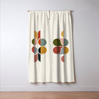 Abstract modern art Window Curtain Gallery Image 3