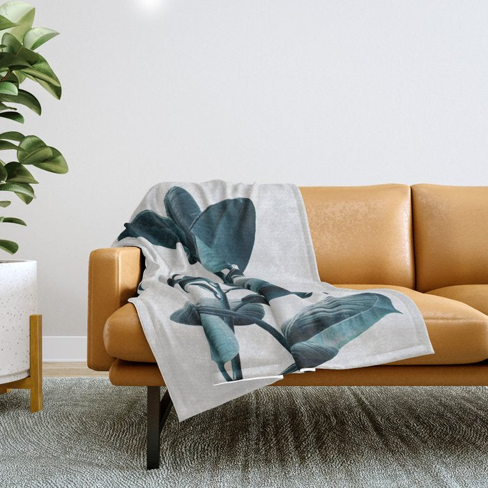 Ficus Throw Blanket Gallery Image 1