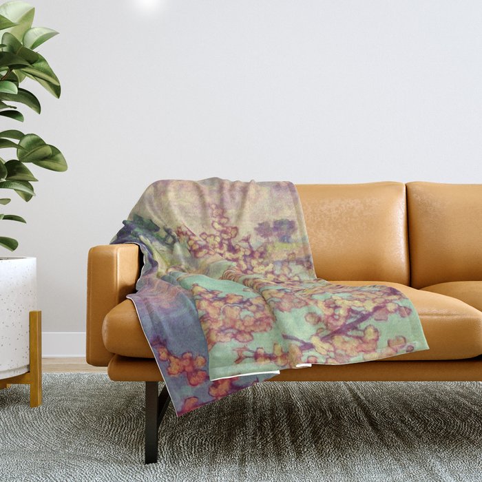 A Closer Look at Kukuyediyo (Series III of IV) - Nature Landscape Throw Blanket Gallery Image 1