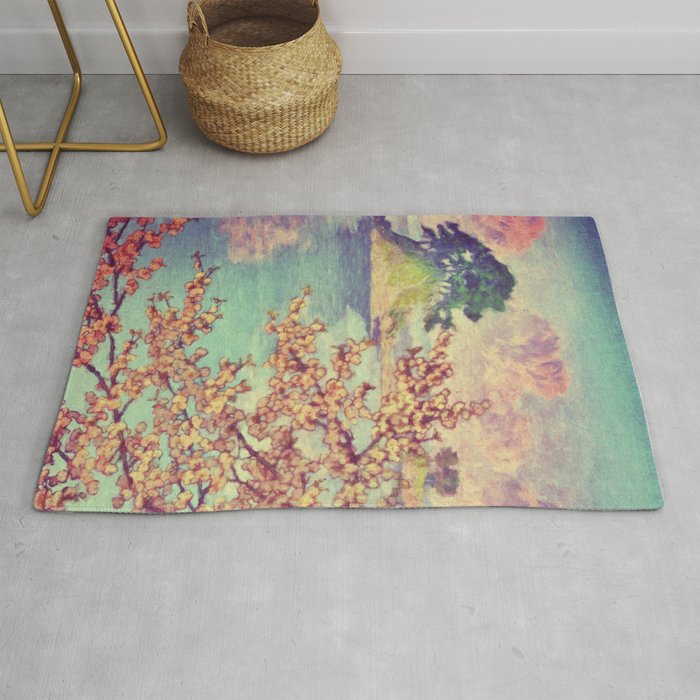 A Closer Look at Kukuyediyo (Series III of IV) - Nature Landscape Rug Gallery Image 1