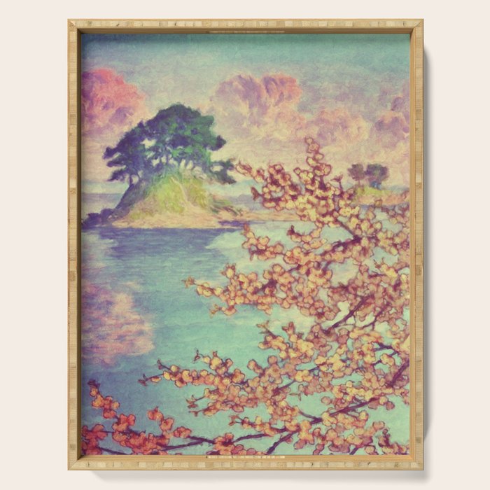 A Closer Look at Kukuyediyo (Series III of IV) - Nature Landscape Serving Tray Gallery Image 1