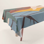 Abstract Art Jungle Tablecloth Gallery Image 1