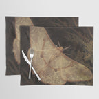 White Moth Insect Goth Dark Placemat Gallery Image 1
