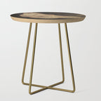 White Moth Insect Goth Dark Side Table Gallery Image 1