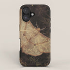 White Moth Insect Goth Dark iPhone Case Gallery Image 1