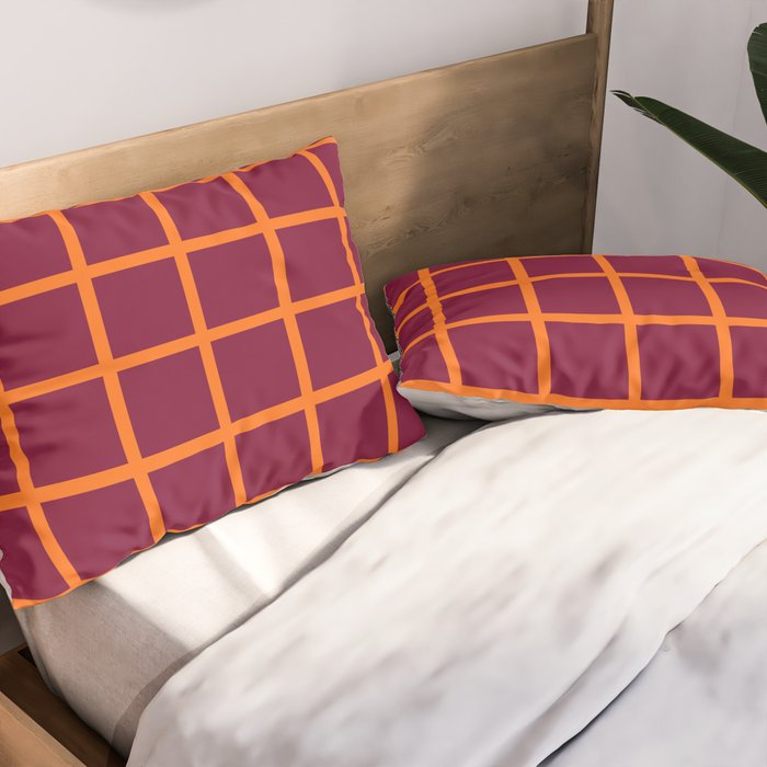 chequered  Pillow Sham Gallery Image 2