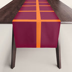chequered  Table Runner Gallery Image 1