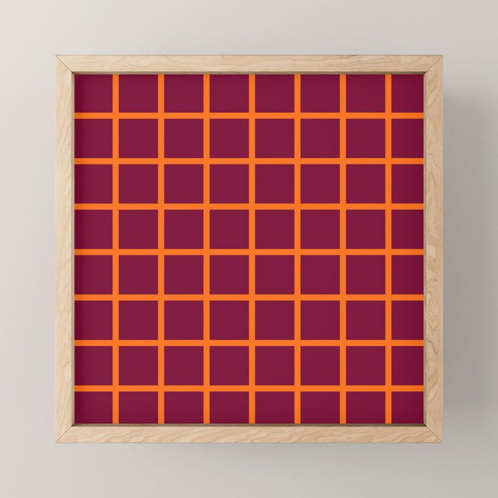 chequered  Mini Art Print Gallery Image 1