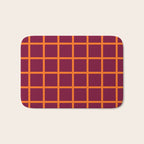 chequered  Bath Mat Gallery Image 1