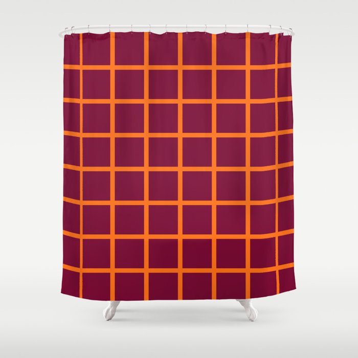 chequered  Shower Curtain Gallery Image 1